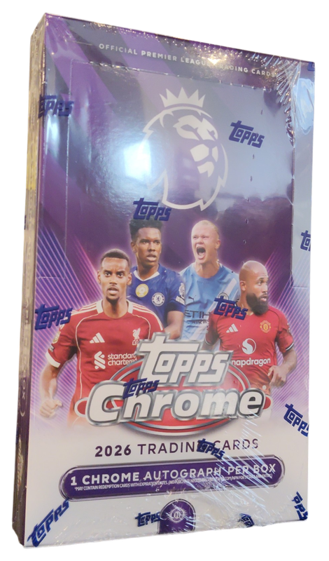 Premier League Chrome 2026 Hobby Box