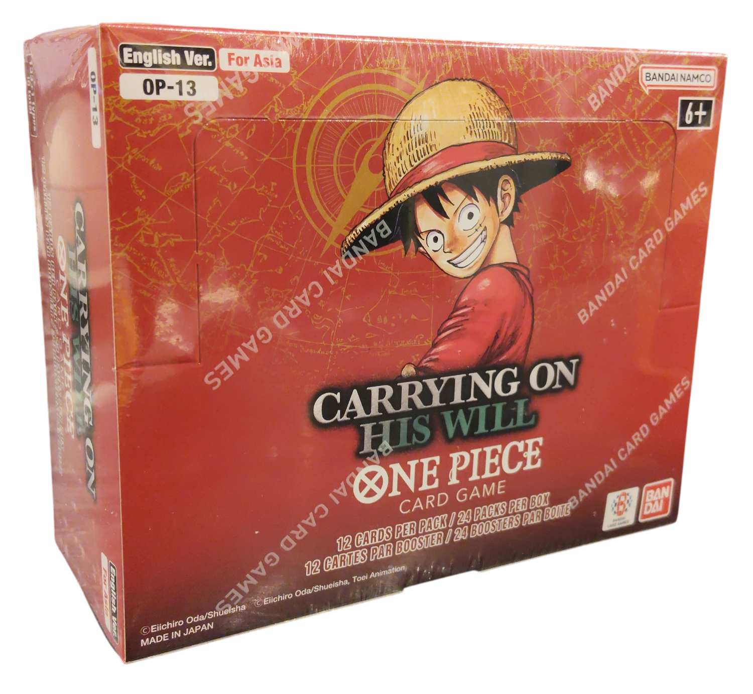 One Piece Carrying On His Will Booster Box OP-13 (ENG)