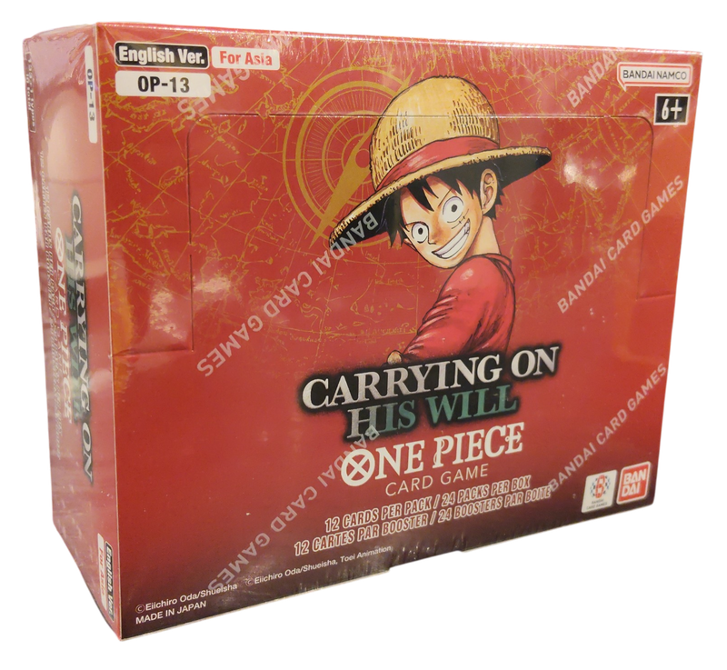 One Piece Carrying On His Will Booster Box OP-13 (ENG)