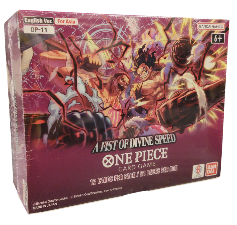 One Piece A Fist Of Divine Speed Booster Box OP-11 (ENG)