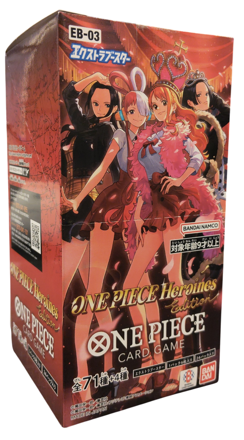 One Piece Card Game EB-03 Heroines Edition Booster Box JPN