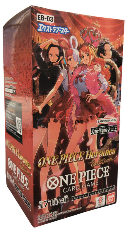 One Piece Card Game EB-03 Heroines Edition Booster Box JPN