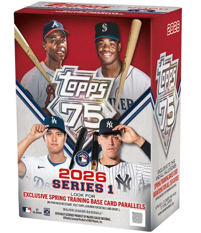 Topps Baseball Series 1 2026 Value Box (CEE)