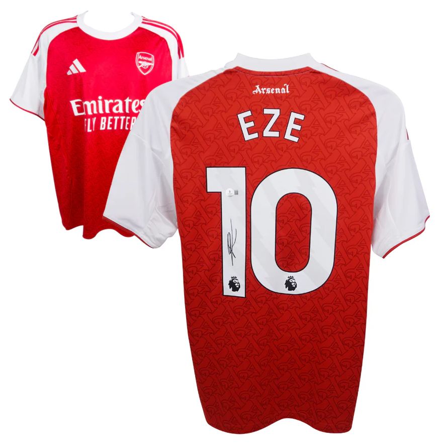 Eberechi Eze Signed Arsenal Jersey