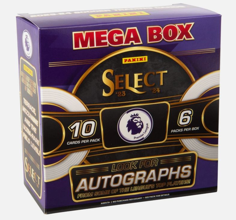 2023-24 Panini Select English Premier League Soccer Mega Box