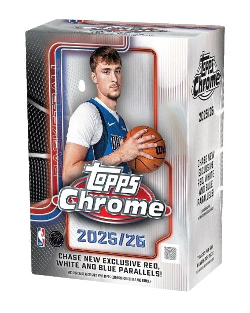 2025-26 Topps Chrome Basketball Blaster Box