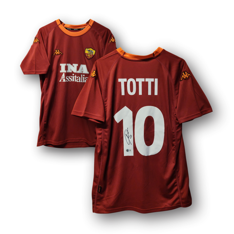 Francesco Totti Signed AS Roma Jersey