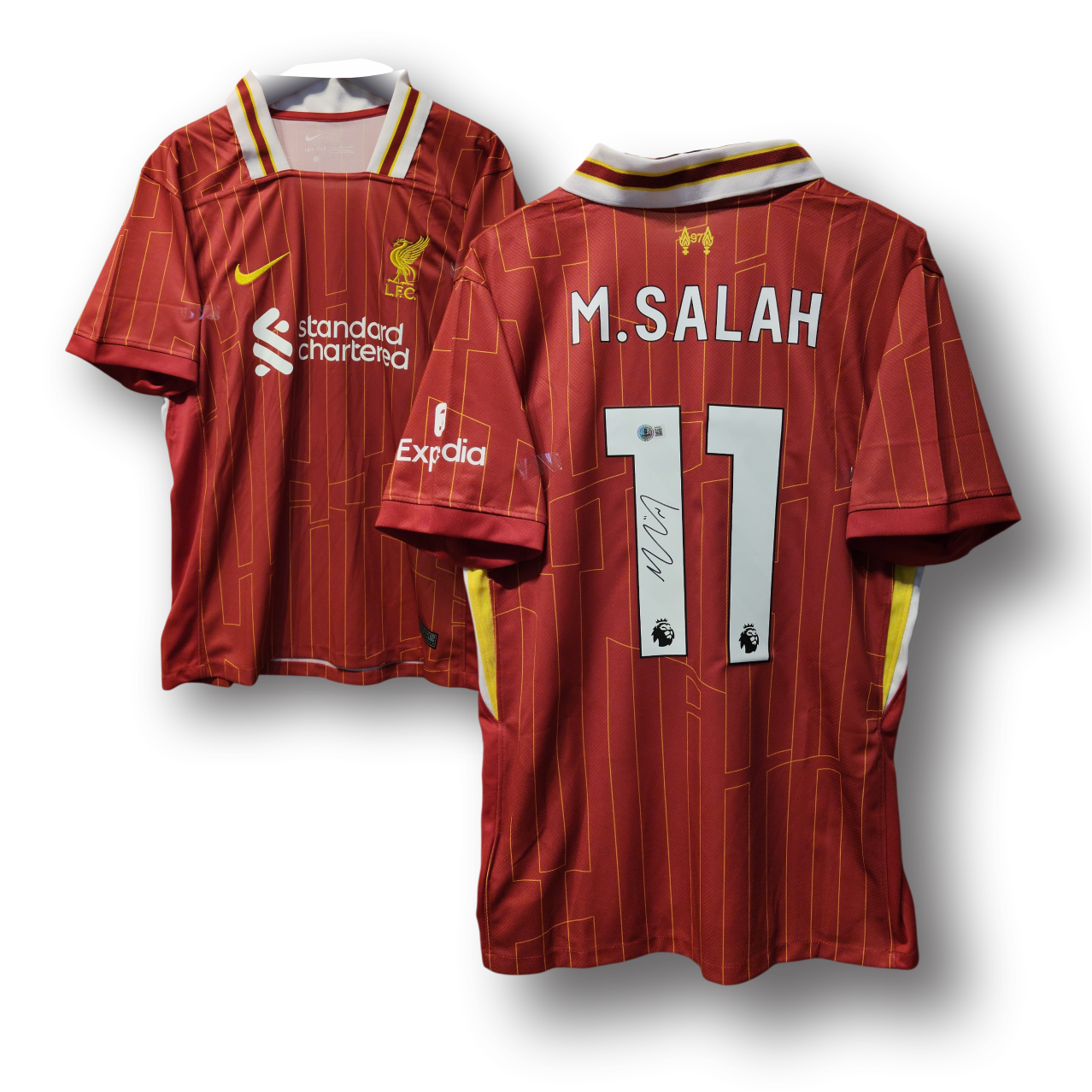 Mohamed Salah Signed Liverpool Jersey