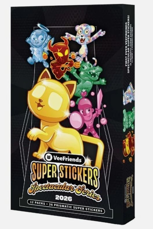 Vee Friends Super Stickers Spectacular Series Hobby Box