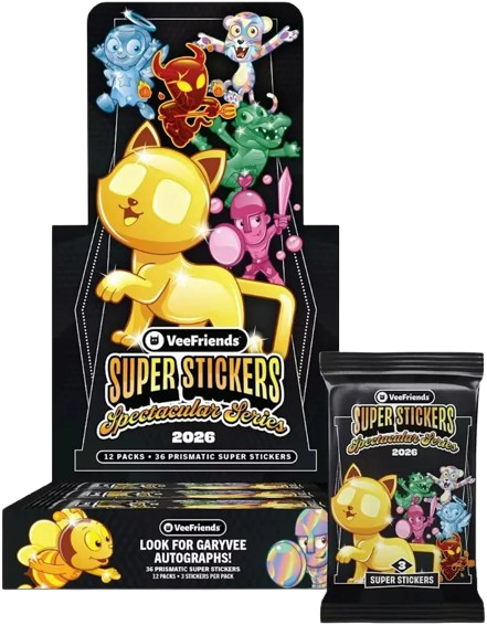 VeeFriends Super Stickers Spectacular Series Hobby Box