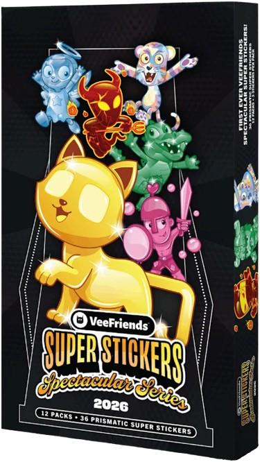 VeeFriends Super Stickers Spectacular Series Hobby Box