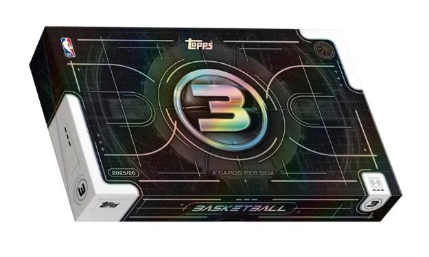 Topps Three Basketball 2025-26 Hobby Box