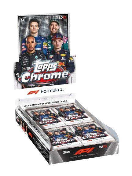 2021 Topps Chrome Formula 1 F1 Racing Hobby Box