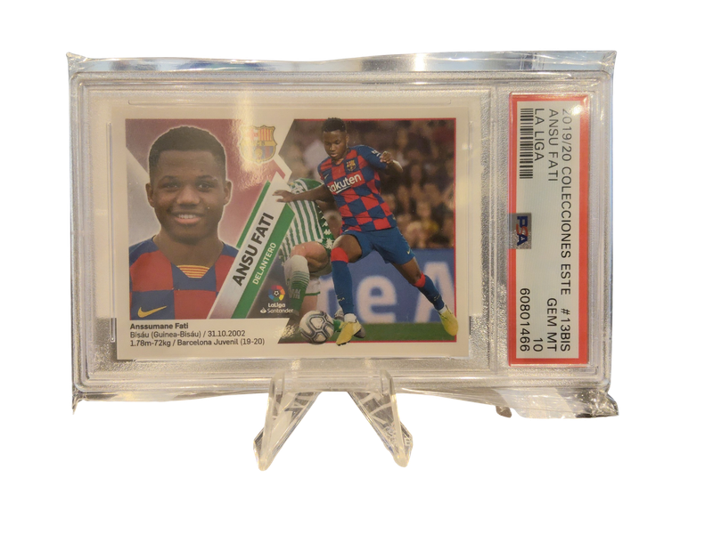 2019-20 Colecciones Este Ansu Fati La Liga #13BIS PSA10