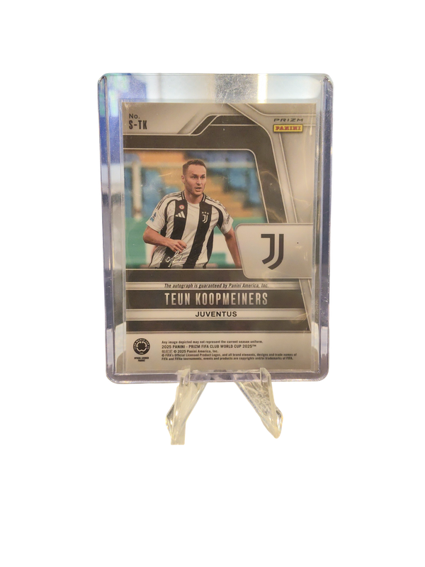 2025 Panini Prizm FIFA Club World Cup Teun Koopmeiners Auto 1 of 1 #S-TK