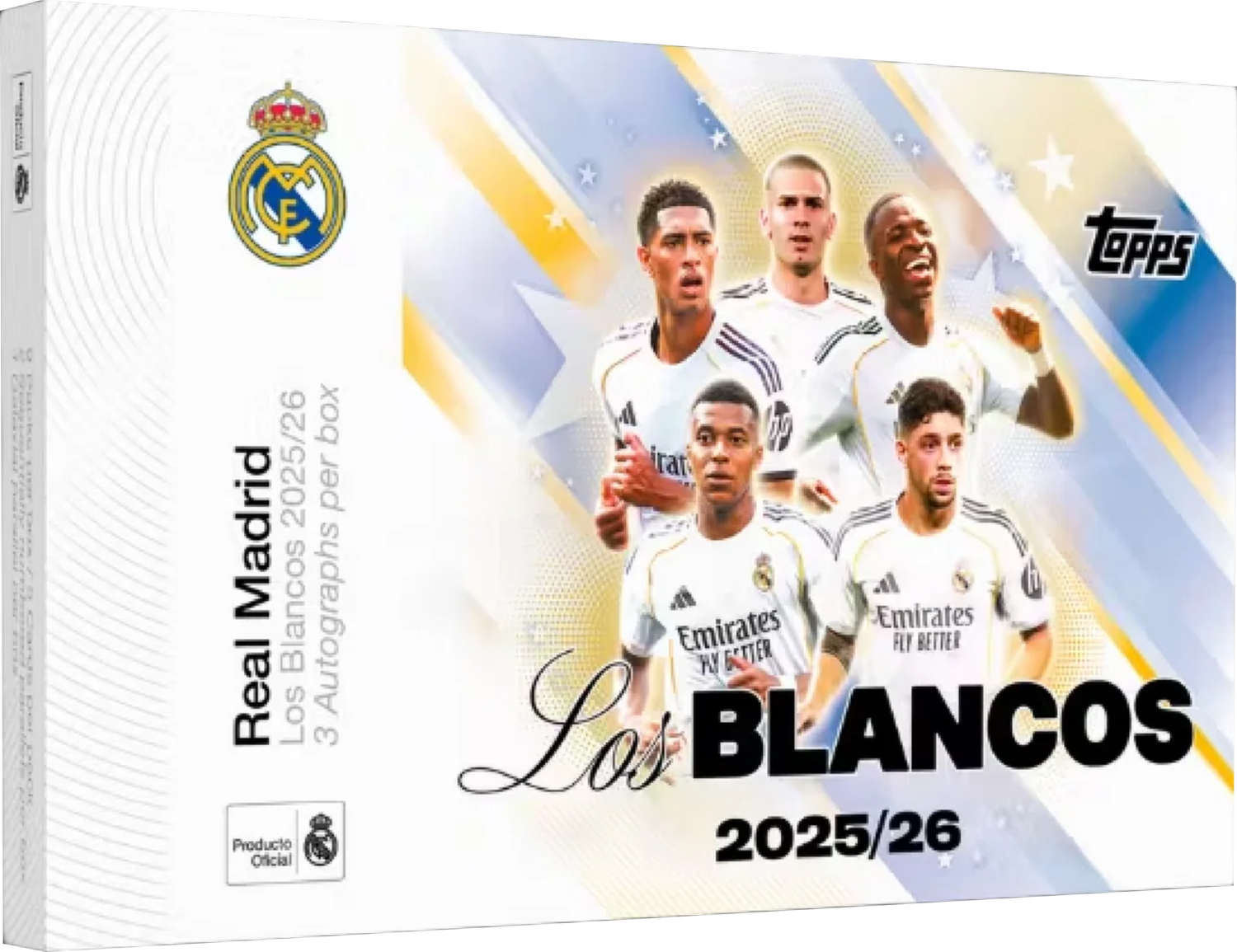 Topps Real Madrid Los Blancos 25/26 Deck Box