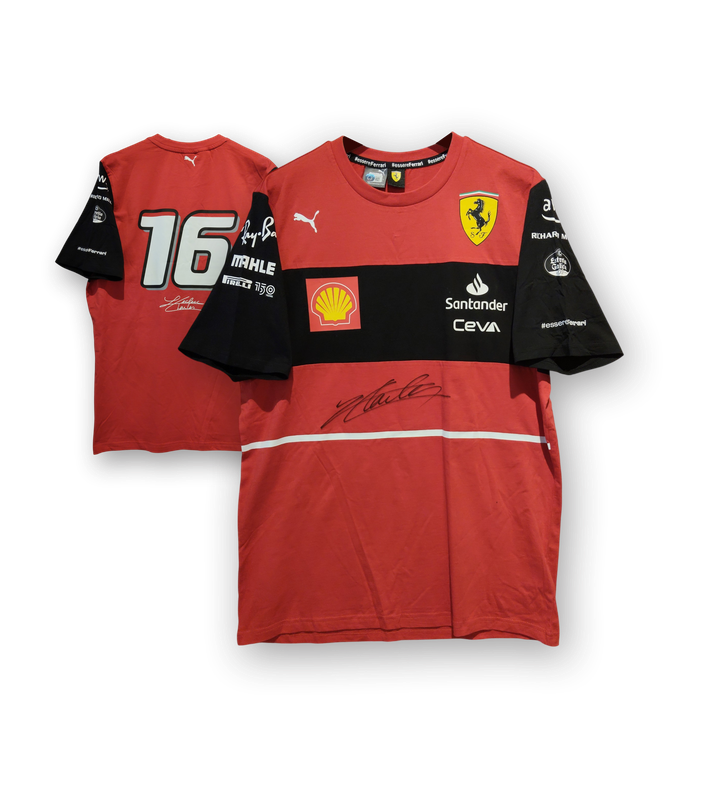 Charles Leclerc Signed Jersey