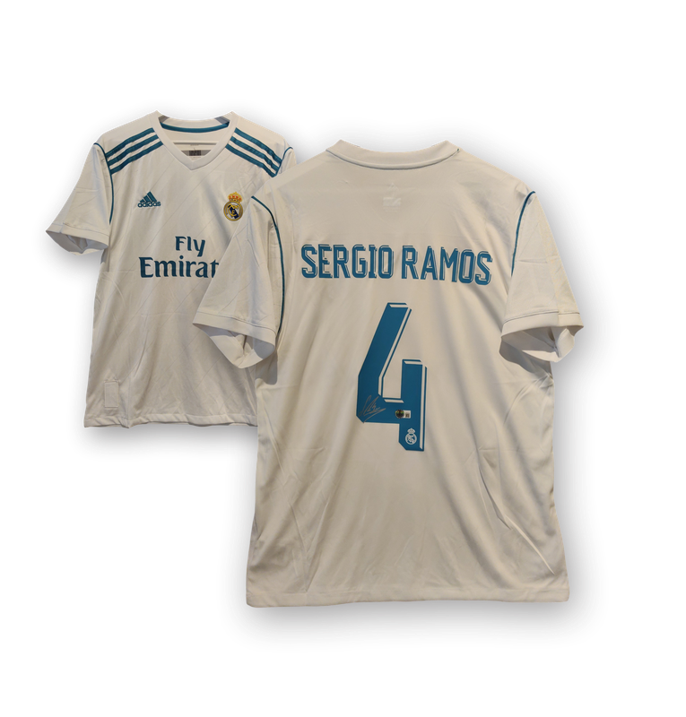 Sergio Ramos Real Madrid Signed Jersey