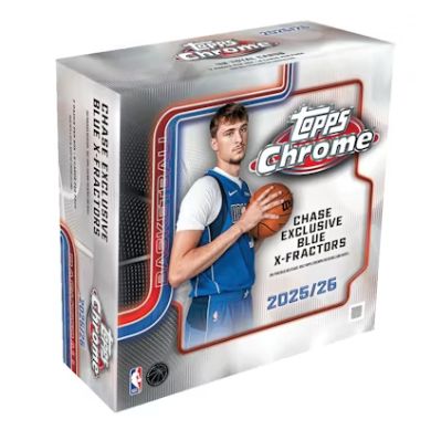 2025-26 Topps Chrome Basketball Mega Box