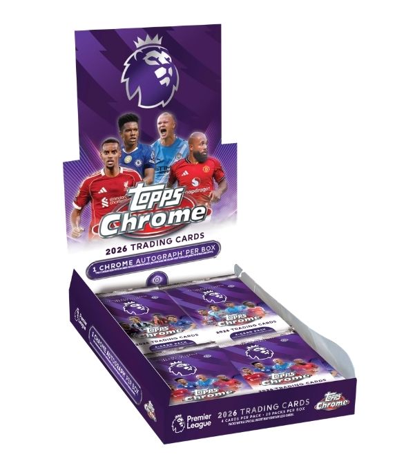 2026 Topps Chrome English Premier League SoccerHobby Box