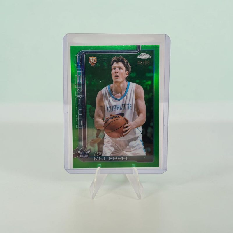 2025 Topps Chrome Basketball Kon Knueppel RC #254 48/99