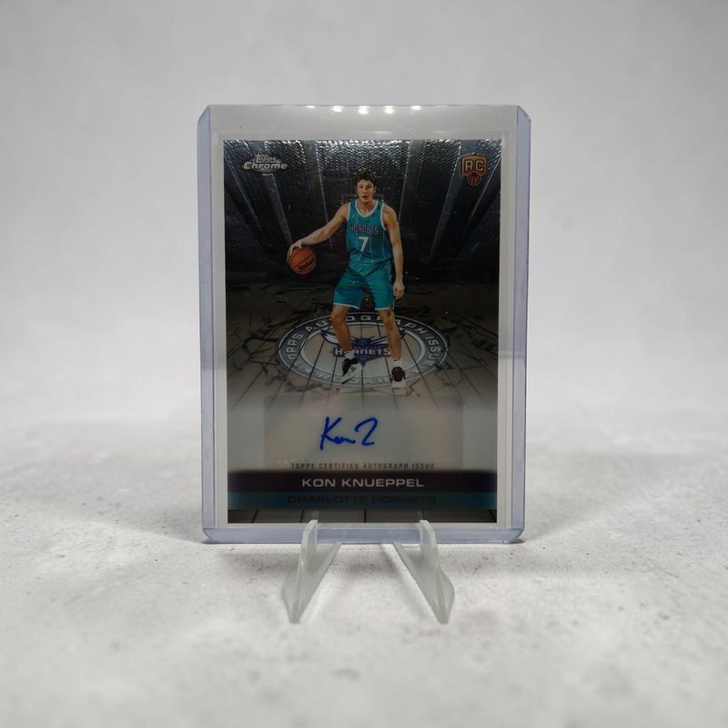 2025-26 Topps Chrome Basketball Kon Knueppel Auto RC #TAIR-KK