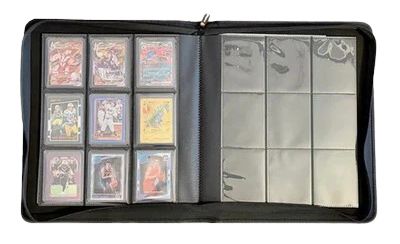 Toploader Binder 9-Pocket Pages - Black