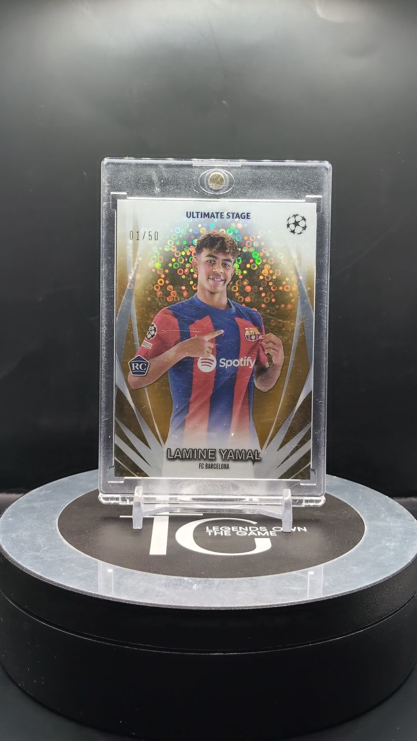 2024 Topps UCC Ultimate Stage Lamine Yamal RC 1/50