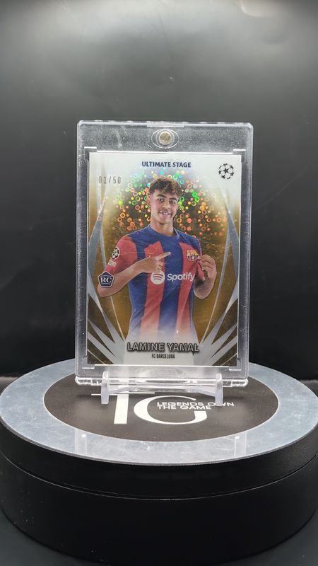 2024 Topps UCC Ultimate Stage Lamine Yamal RC 1/50