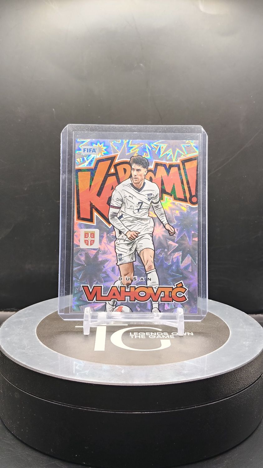 2024-25 Panini Donruss Soccer Dusan Vlahovic Kaboom #8