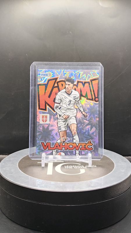 2024-25 Panini Donruss Soccer Dusan Vlahovic Kaboom #8