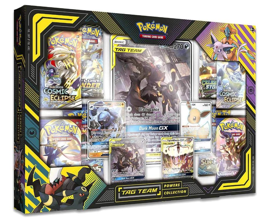 Pokemon TCG: TAG Team Powers Collection Featuring Umbreon &amp; Darkrai-GX
