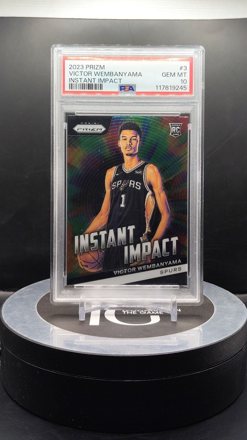 2023 Prizm Victor Wembanyama Instant Impact #3 PSA 10