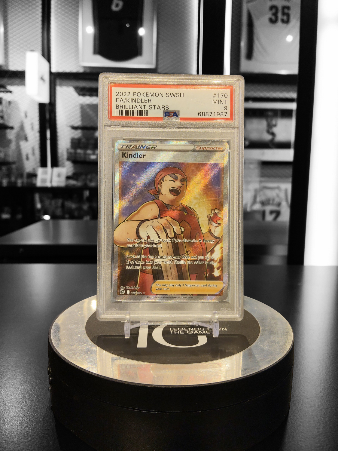 2022 Pokemon SWSH FA/ Kindler Brilliant Stars #170 PSA 9