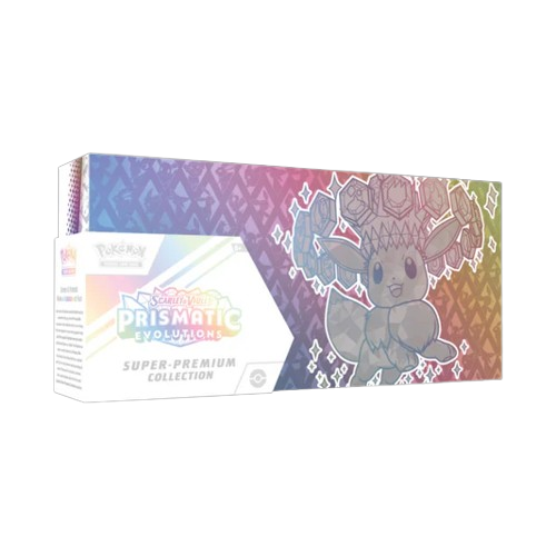 Pokemon Scarlet &amp; Violet Prismatic Evolutions Super Premium Collection Box