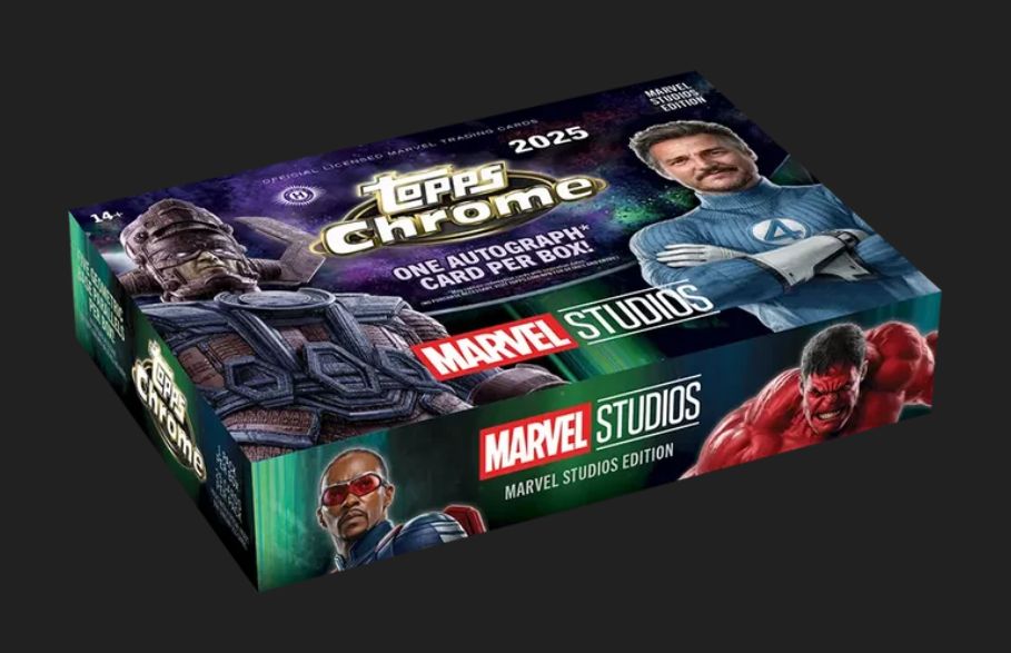 2025 Topps Marvel Studios Chrome Delight Box