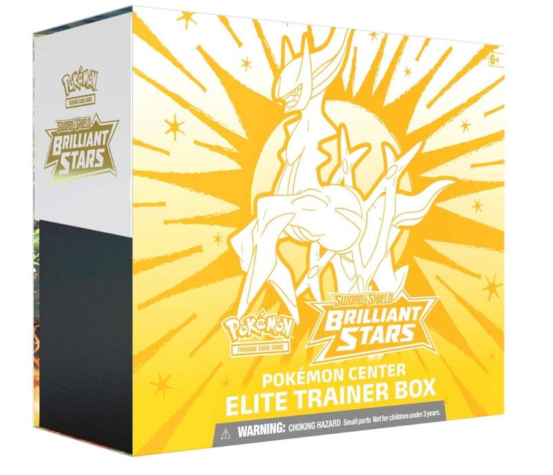 Pokemon TCG Sword &amp; Shield Brilliant Stars ETB Pokemon Center