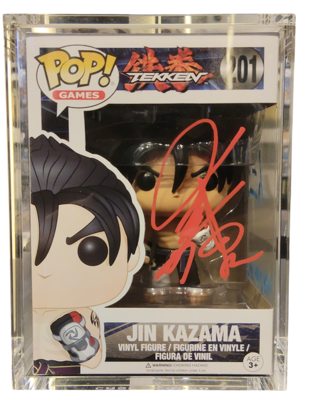 Funko Pop! Tekken Jin Kazama #201 - Signed Isshin Chiba