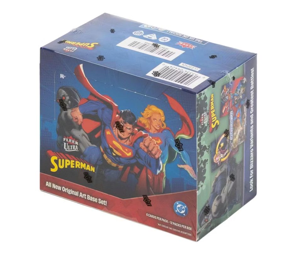 2025 Upper Deck Fleer Ultra Superman Hobby Box
