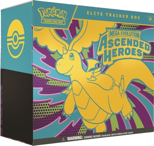 Pokemon Mega Evolution Ascended Heroes Elite Trainer Box