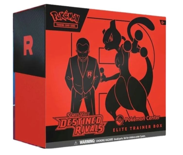 Pokémon Destined Rivals Pokemon Center Elite Trainer Box SV10 (Pokemon Center)