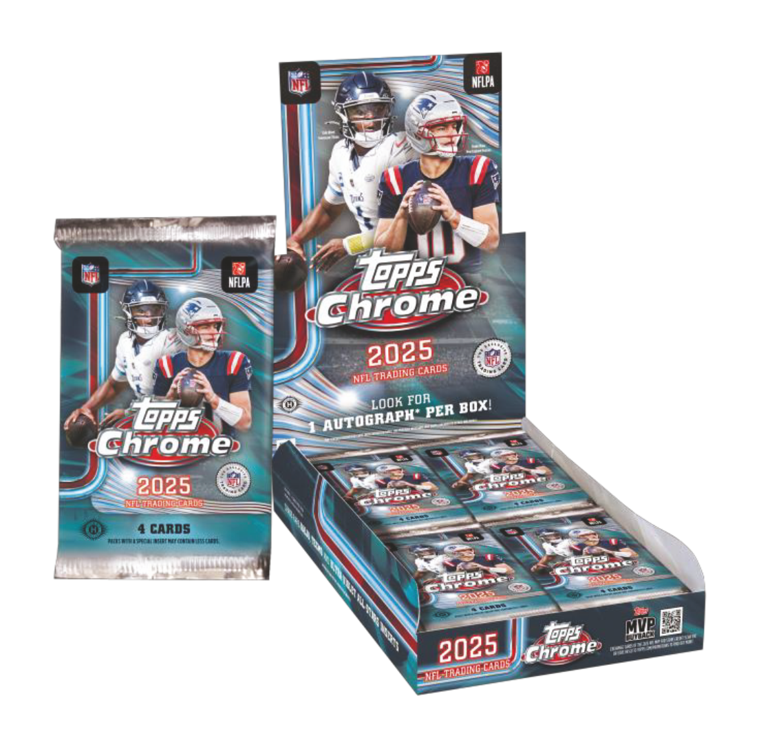 Topps Chrome Football 2025 Hobby Box