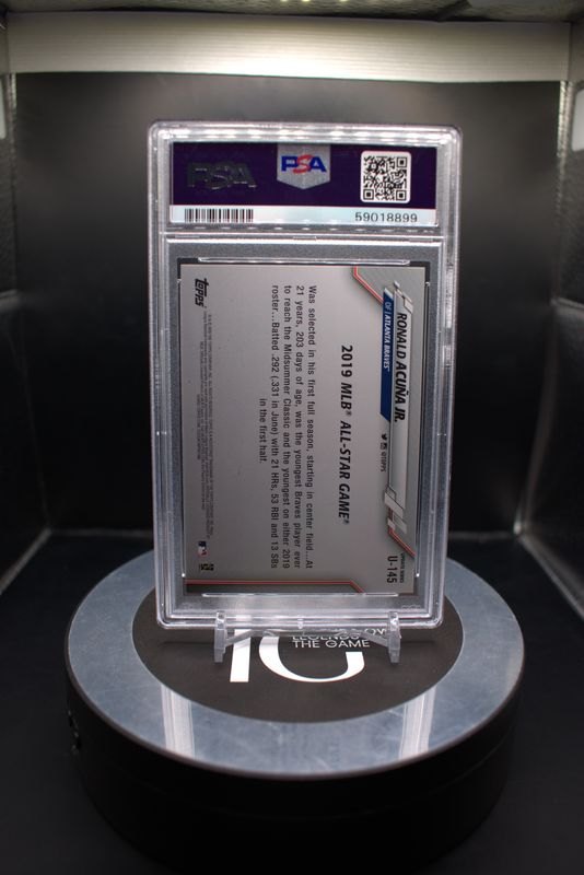 2020 Topps Update Ronald Acuna Jr. #U145 PSA 9