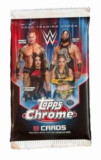 Topps WWE Chrome 2026 Value Pack
