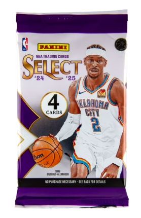 2024-25 Panini Select Basketball Hobby Blaster Pack
