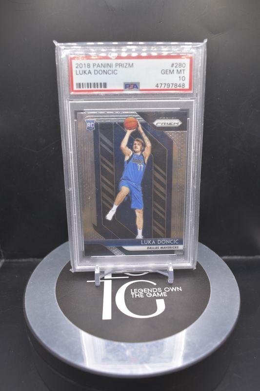 2018 Panini Prizm Luka Doncic #280 PSA 10