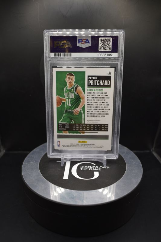 2020 Contenders Payton Pritchard- Autograph #124 PSA 10