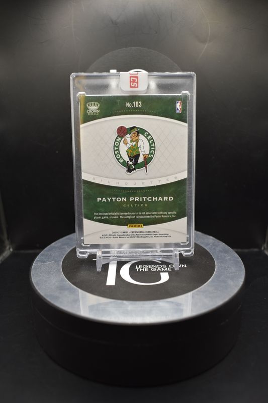 2020-21 Panini Crown Royale Basketball Payton Pritchard Auto &amp; Relic RC 13/25#103