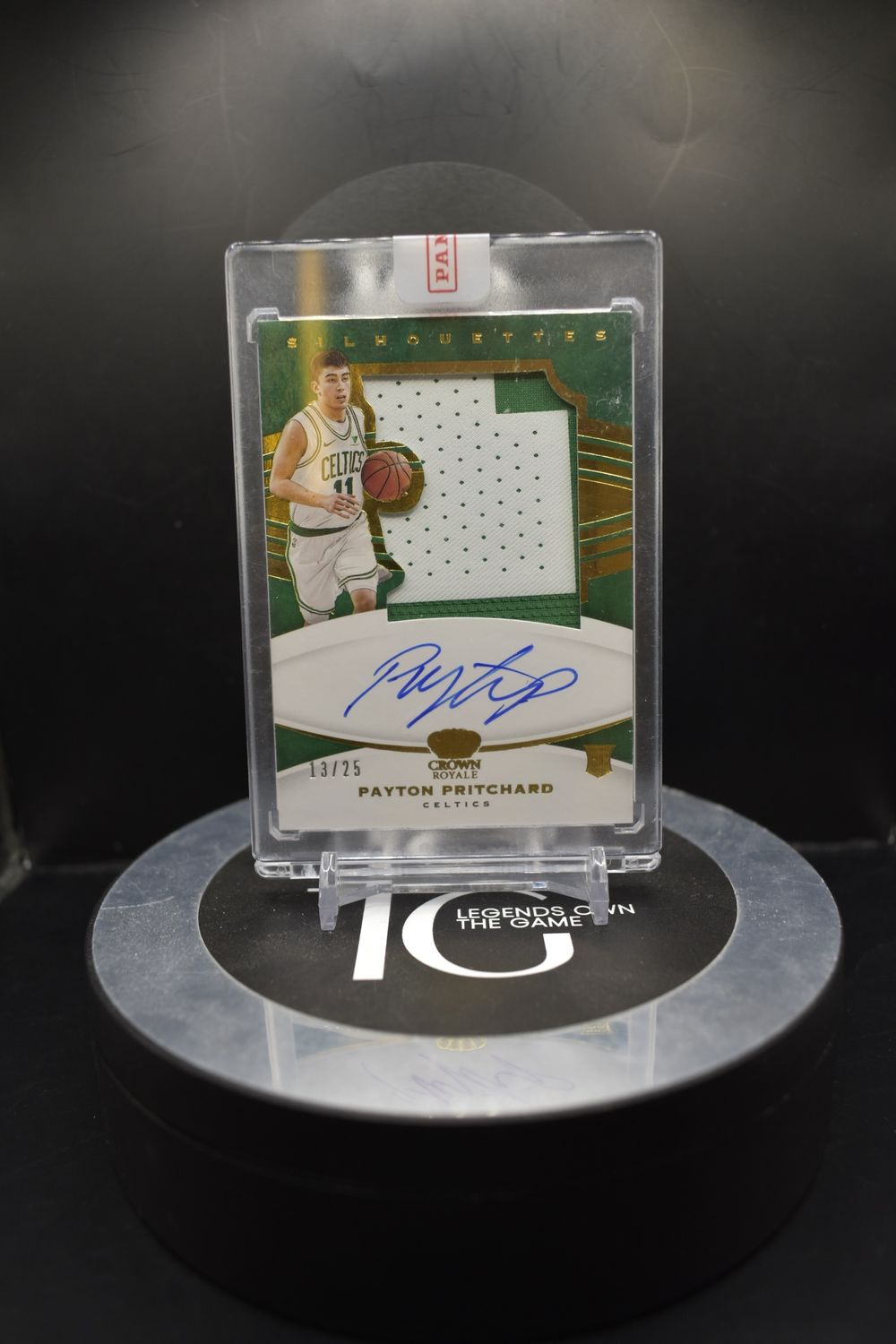 2020-21 Panini Crown Royale Basketball Payton Pritchard Auto &amp; Relic RC 13/25#103