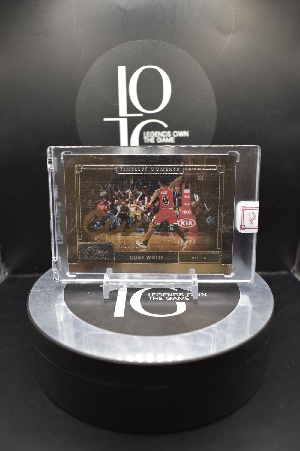 2020-21 Panini One and One Basketball Coby White 73/75 #TML-CWT